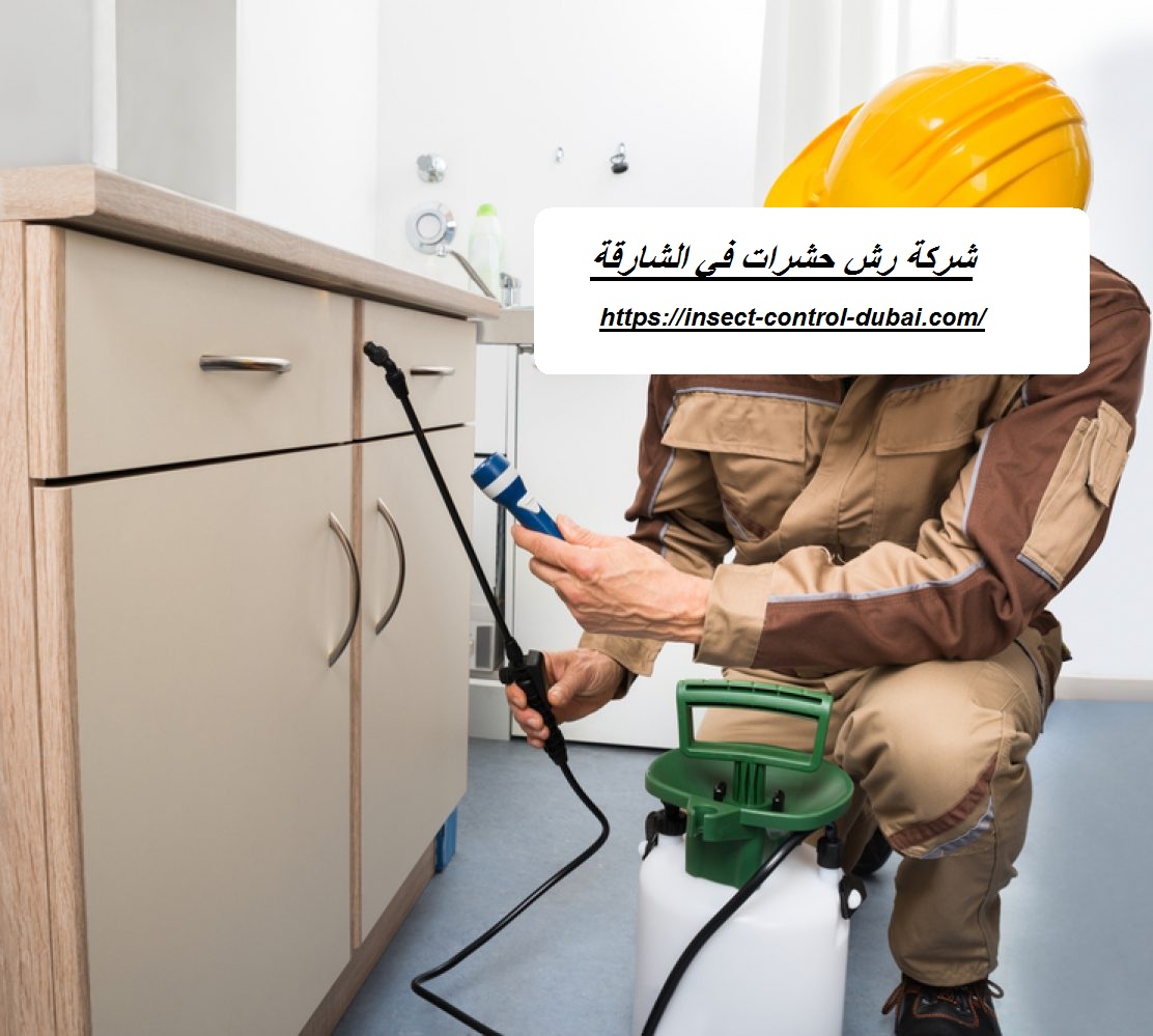 شركة رش حشرات في الشارقة