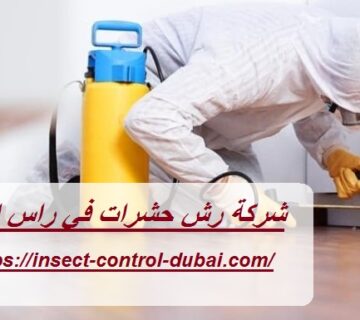 شركة رش حشرات في راس الخيمة