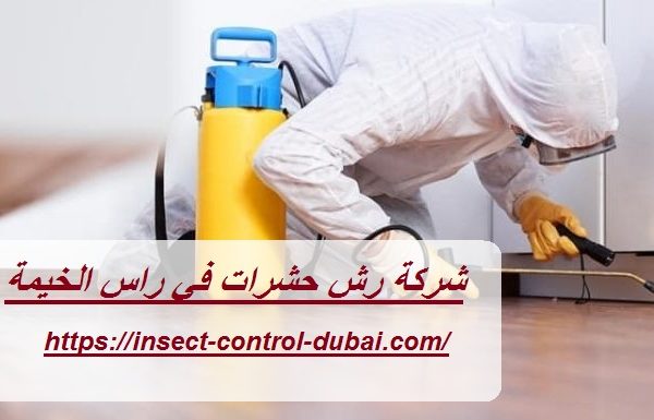شركة رش حشرات في راس الخيمة
