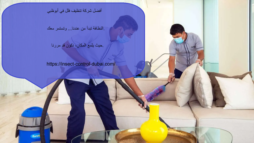 أفضل شركة تنظيف فلل في أبوظبي
