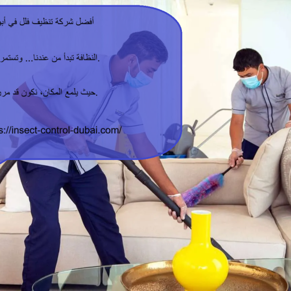 أفضل شركة تنظيف فلل في أبوظبي