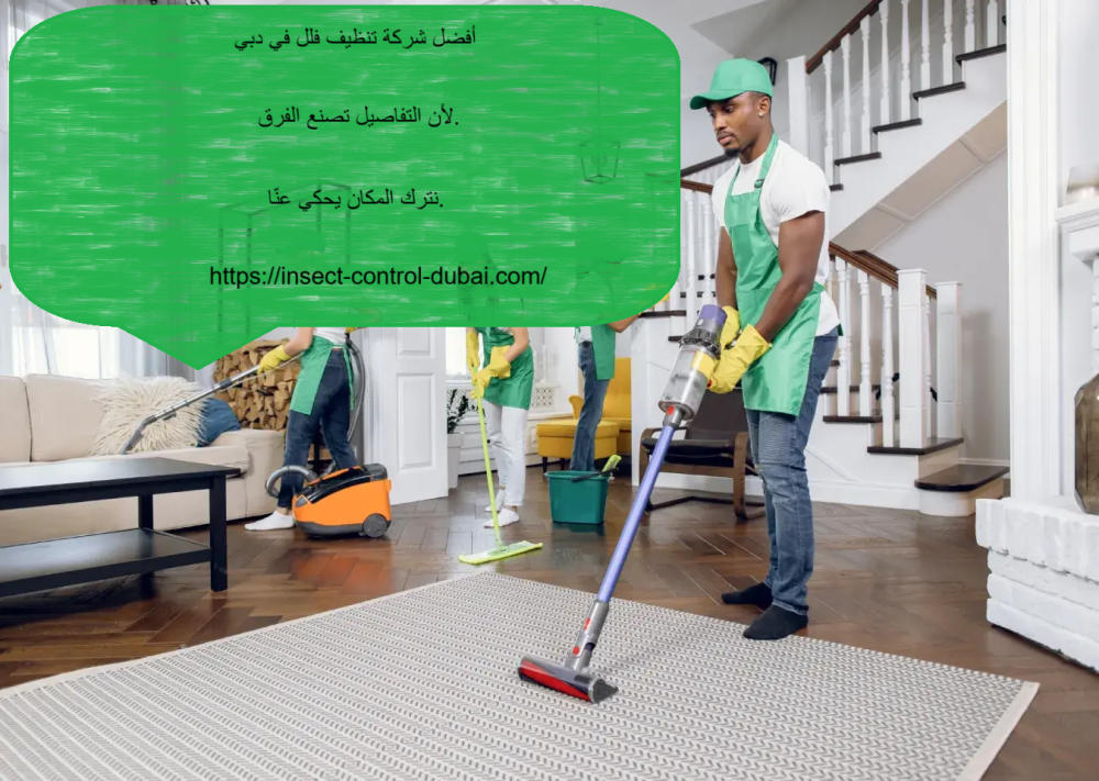 أفضل شركة تنظيف فلل في دبي
