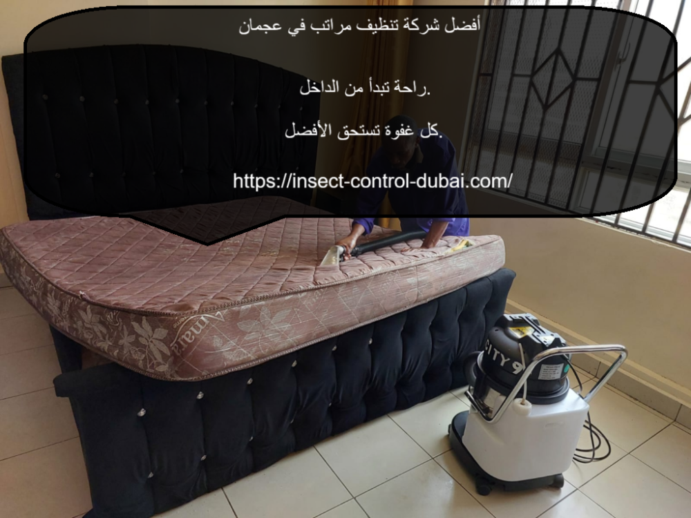 أفضل شركة تنظيف مراتب في عجمان