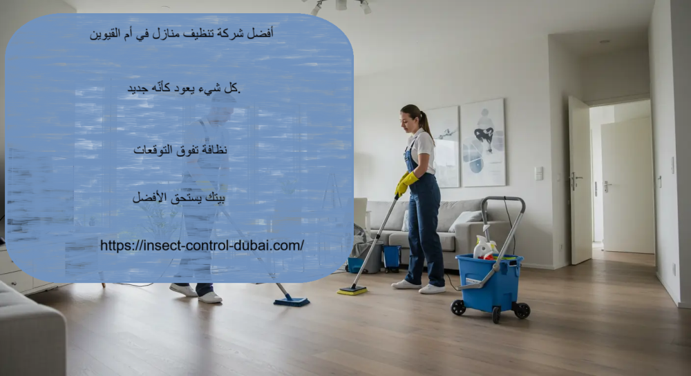 أفضل شركة تنظيف منازل في أم القيوين