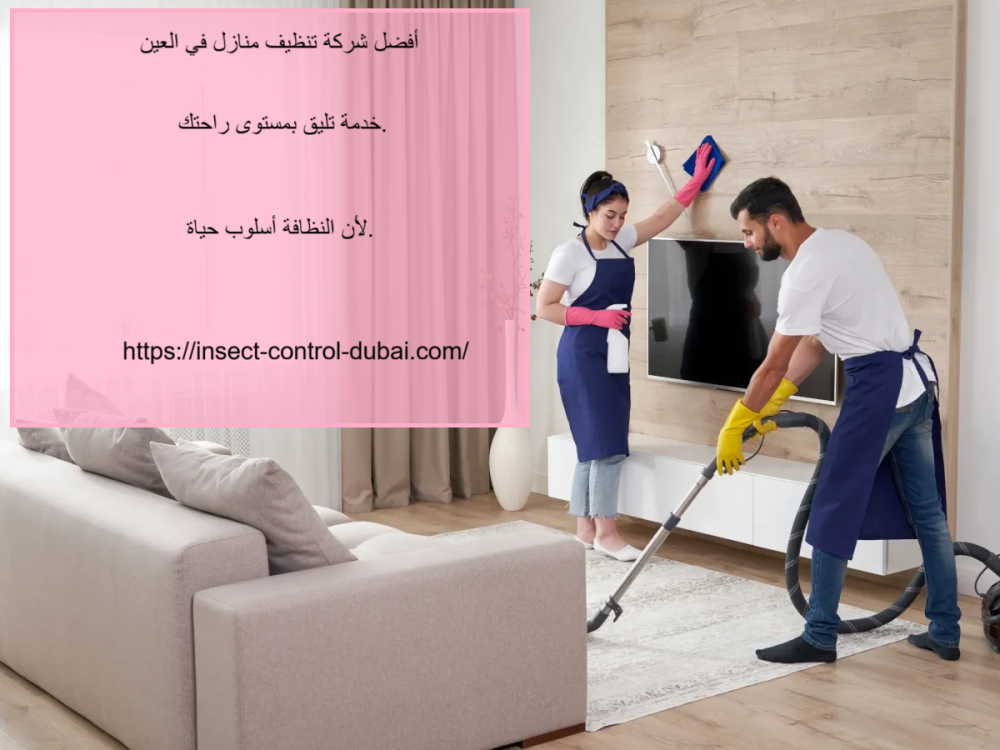 أفضل شركة تنظيف منازل في العين