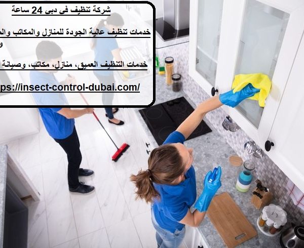 شركة تنظيف في دبي 24 ساعة