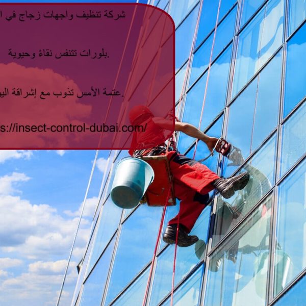 شركة تنظيف واجهات زجاج في الشارقة