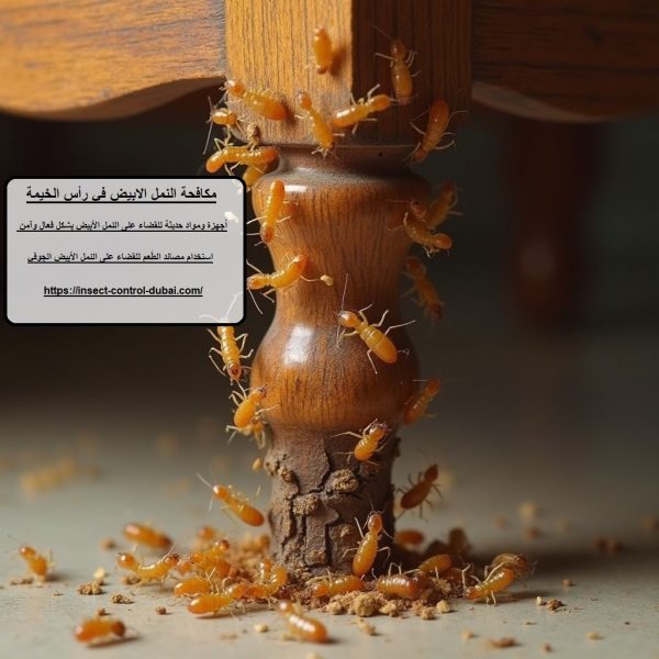 مكافحة النمل الابيض في رأس الخيمة